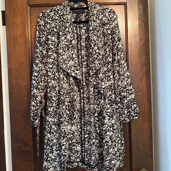 BCBG lightweight floral coat - Picture 1 of 8